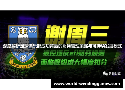 深度解析足球俱乐部成功背后的财务管理策略与可持续发展模式